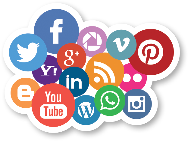 Redes Sociales Que Mas Utilizo - Las Redes Sociales Png (667x489), Png Download