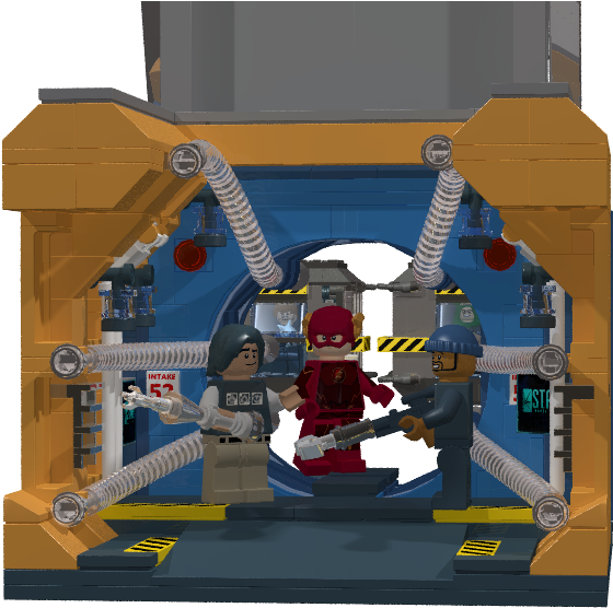 The Flash Pipeline - Pipeline Cells The Flash (1024x600), Png Download