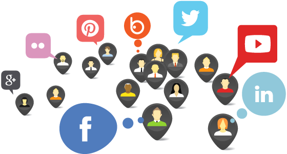 Redes Sociales - Uso De Redes Sociales Png (560x300), Png Download