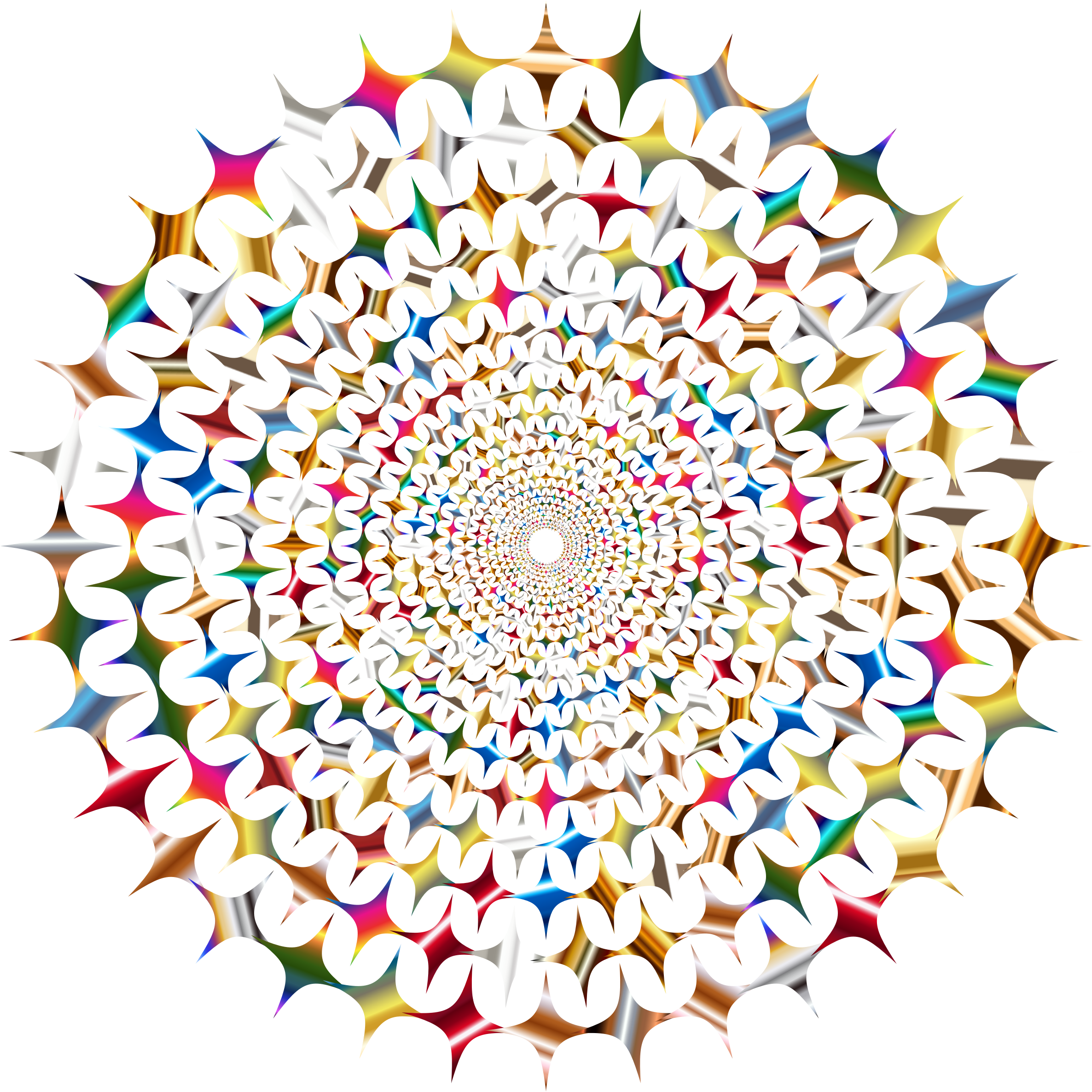 This Free Icons Png Design Of Psychedelic Colorful (2372x2372), Png Download