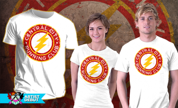 Central City Running Club - T Shirt (600x366), Png Download
