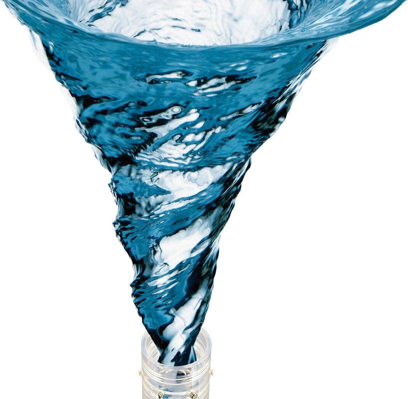 Magnetic Funnel Water Vortex Magnetizer - Vortex Water (818x800), Png Download