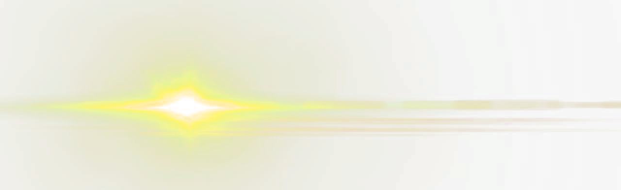 Yellow Lens Flare Png (1280x392), Png Download