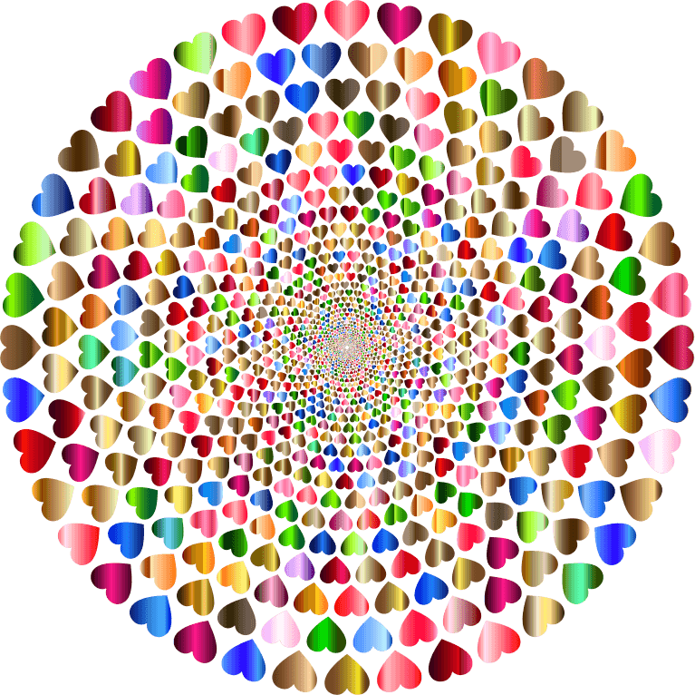 Vortex Cliparts - Colorful Circle (767x766), Png Download