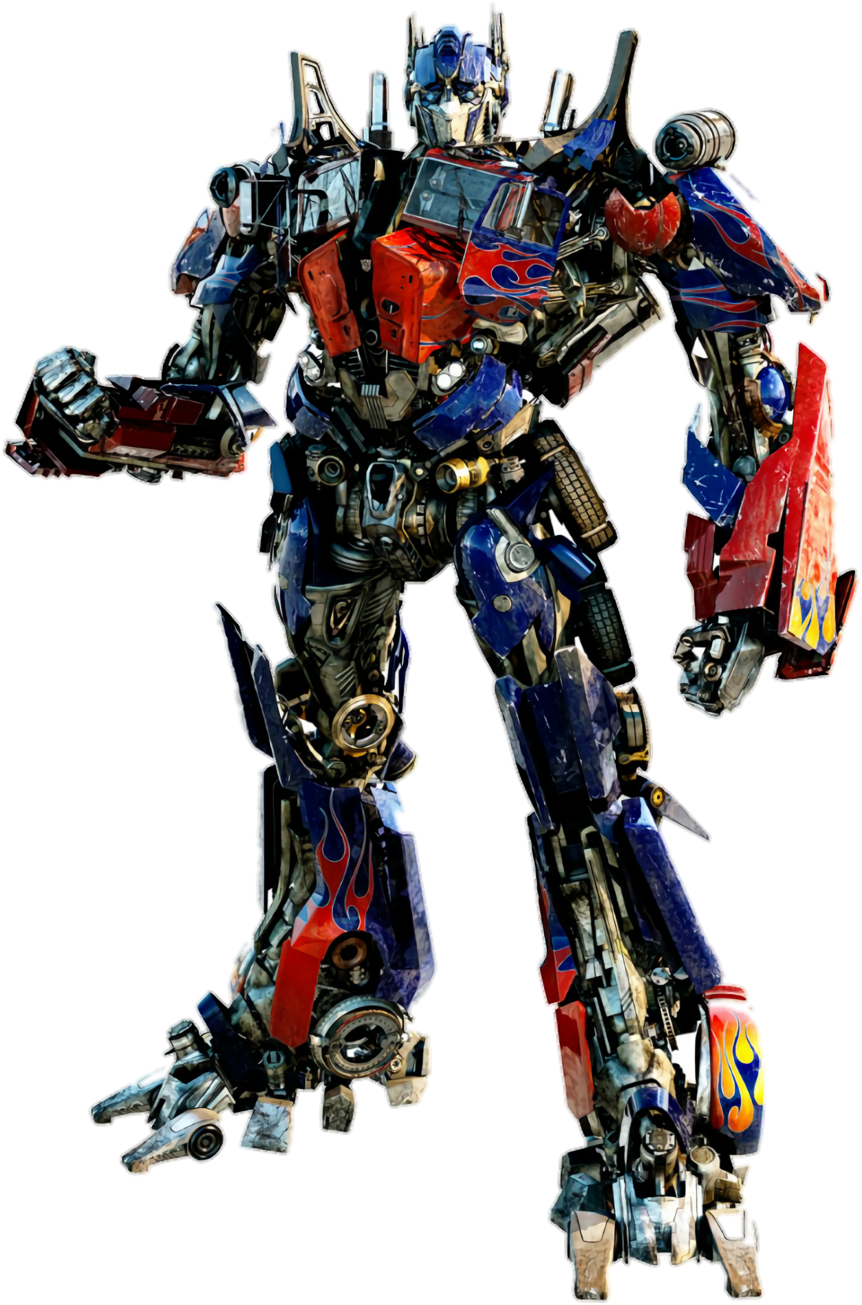 Optimus Prime - Transformers Optimus Prime Vector (1312x1964), Png Download
