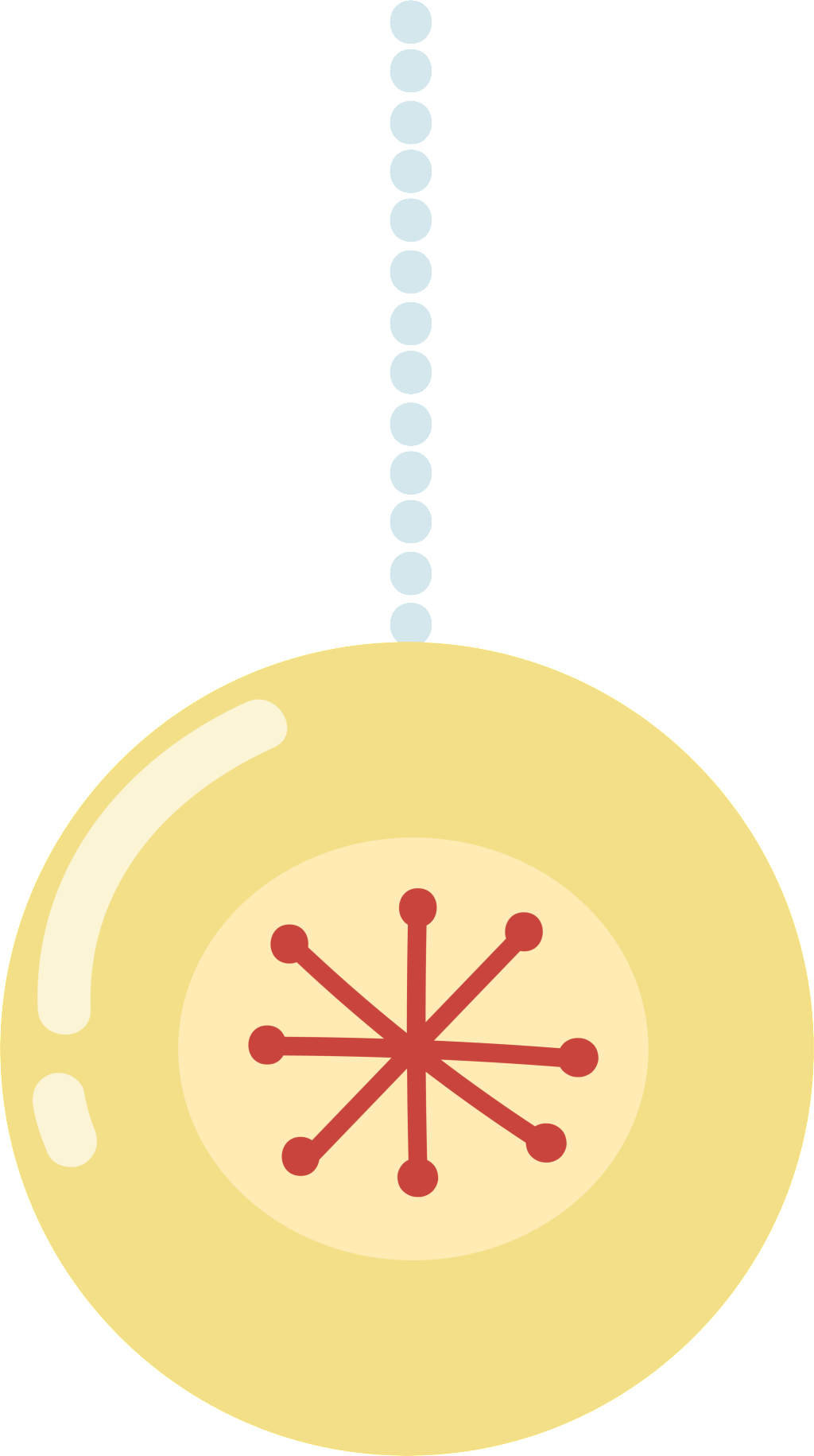 Invierno Luz Calida Navidad Cartoon Png Transparente - Circle (1024x1831), Png Download