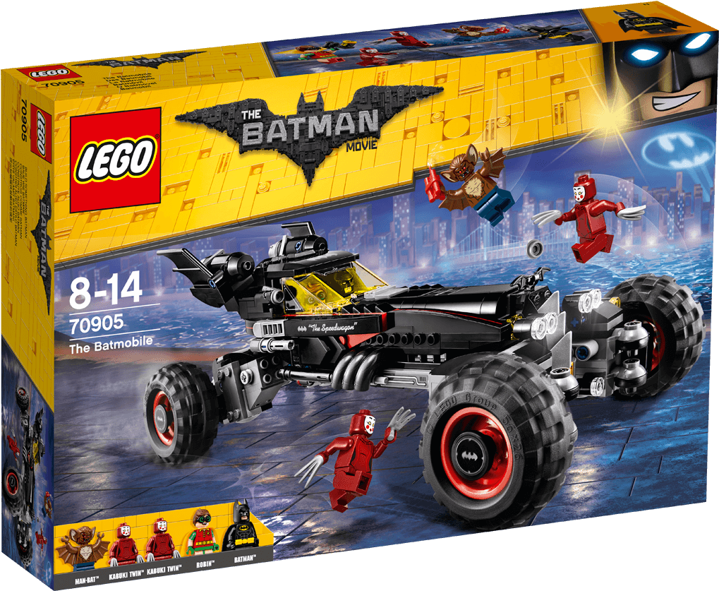 Lego Batman: The Batmobile (70905) (1488x837), Png Download