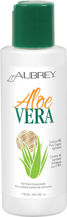 Details - Aubrey Organics - Pure Aloe Vera - 4 Oz. (648x972), Png Download