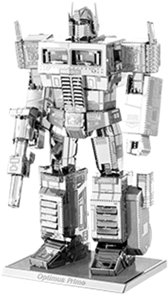 Metal Earth Transformer - Metal Earth Optimus Prime (380x600), Png Download