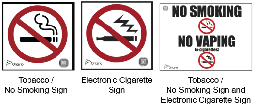 Responsibilities For Selling Products - If You Must Smoke, Take Your Cigarette Butts With You! (533x227), Png Download
