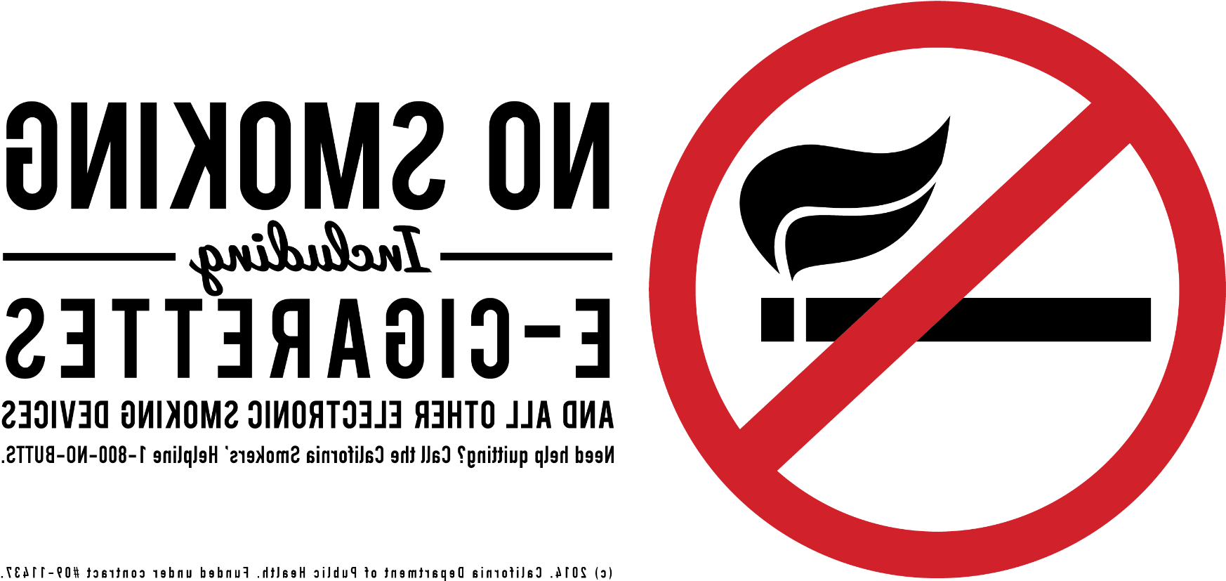 No Smoking E-cigarettes Sign Png - Cigarette Smoking Campaign Materials (1920x1484), Png Download