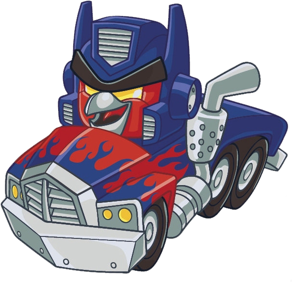 Angry Birds Transformers - Angry Birds Transformers Cars (634x602), Png Download