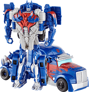 Watch Them Change - Transformers 4 One Step Optimus Prime (379x359), Png Download