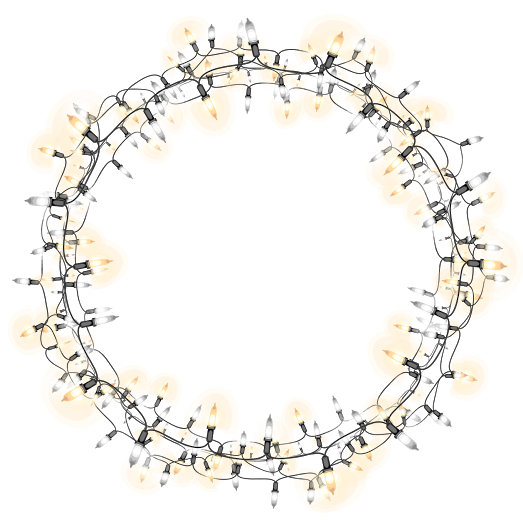 Luces Navideñas - Pearl (530x524), Png Download
