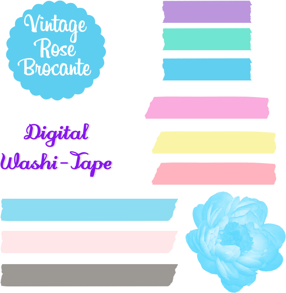 Download Free Digital Washi Tape Digital Washi Pastel Washi Tape Png Full Size Png Image Pngkit