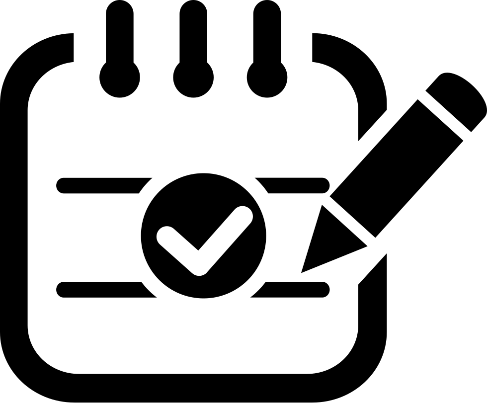 Attendance Punch Card Comments - Attendance Icon Png (980x811), Png Download