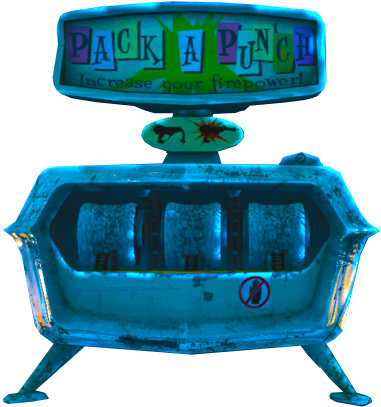 Pack A Punch Machine Der Riese Waw - Pack A Punch Png (398x479), Png Download