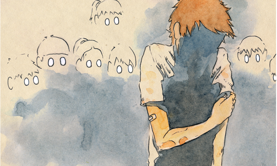 "the Punch" Is A Story About Pain - Happy Log (900x541), Png Download