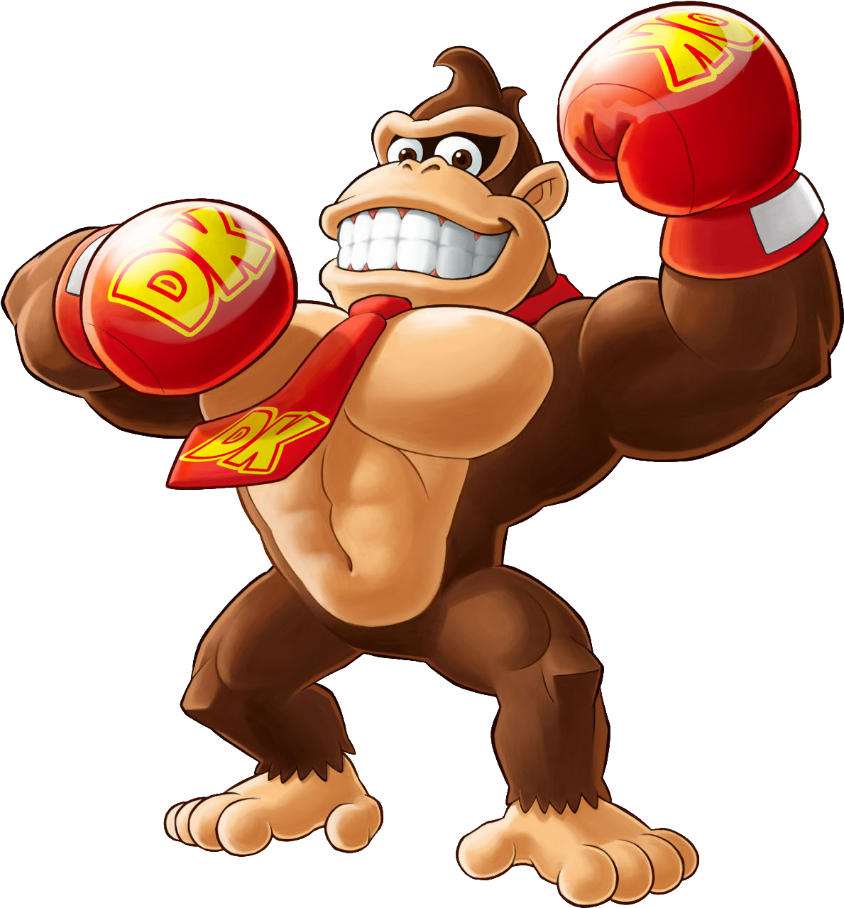 Donkey Kong - Punch-out - Donkey Kong Punch Out (1364x1500), Png Download