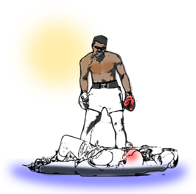 Boxer, Man, Knockout, Ko, Boxing, Winner, Looser - Mama Said Knock You Out Shower Curtain (640x633), Png Download