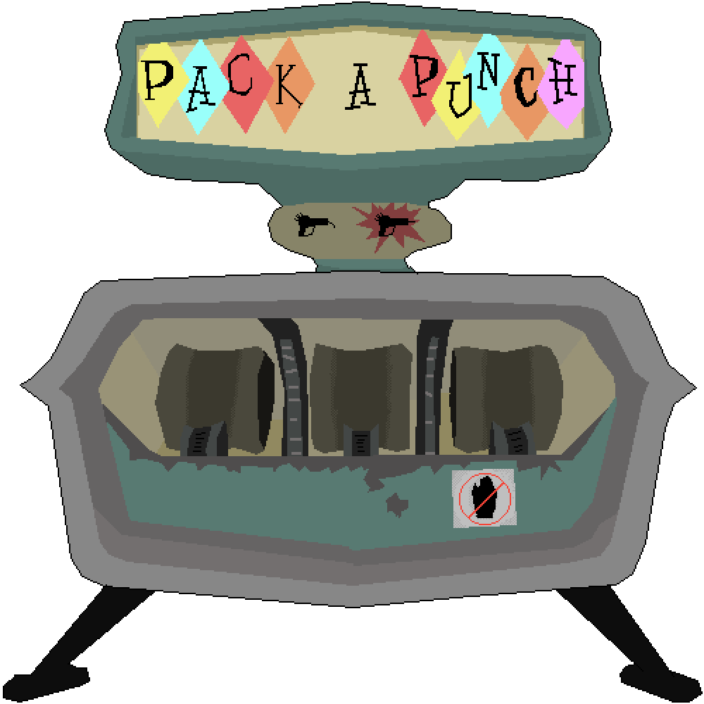 Zombies Pack A Punch Png - Pack A Punch Png (1000x1000), Png Download