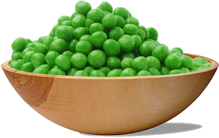 Frozen Green Peas (451x351), Png Download