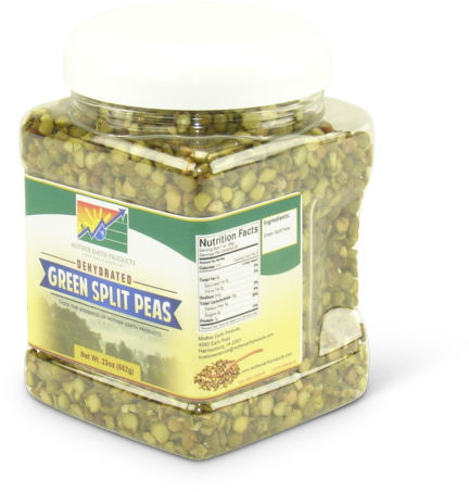 Dehydrated Green Split Peas - Mung Bean (500x500), Png Download