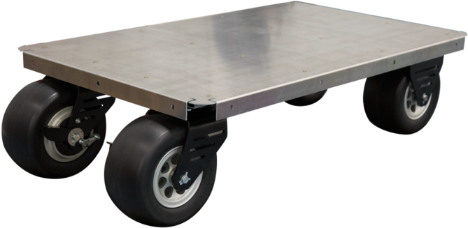 Bad Ass Caster Cart - Caster Cart (1000x429), Png Download