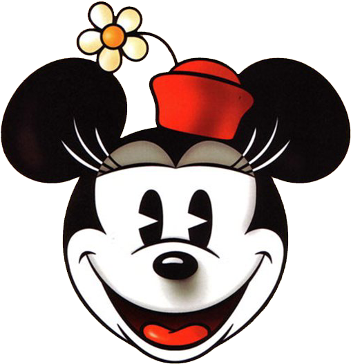 Minnie Mouse - Mickey Fun Wheel Face (536x548), Png Download