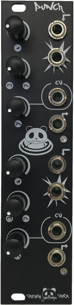 Punch Full Kit - Dual Vca With Decay Panda (1100x1100), Png Download