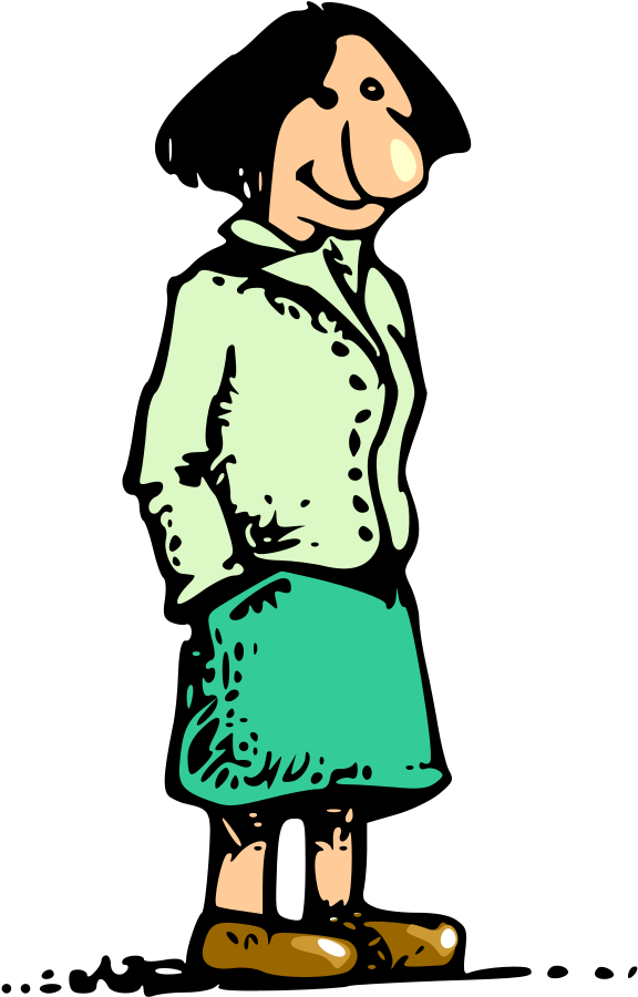 Woman Playing Bassoon Clipart, Vector Clip Art Online, - Maths Puzzles With Answers For Whatsapp (576x900), Png Download