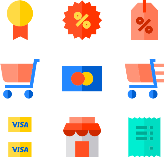 Ecommerce Elements - Payment Vector Icon Orange (600x564), Png Download