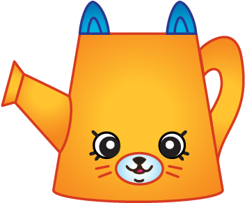 Drips Variant Art - Yellow Watering Can Shopkin (400x400), Png Download