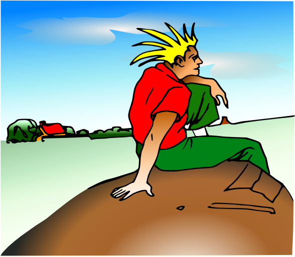 How To Set Use The Thinker Clipart (600x513), Png Download