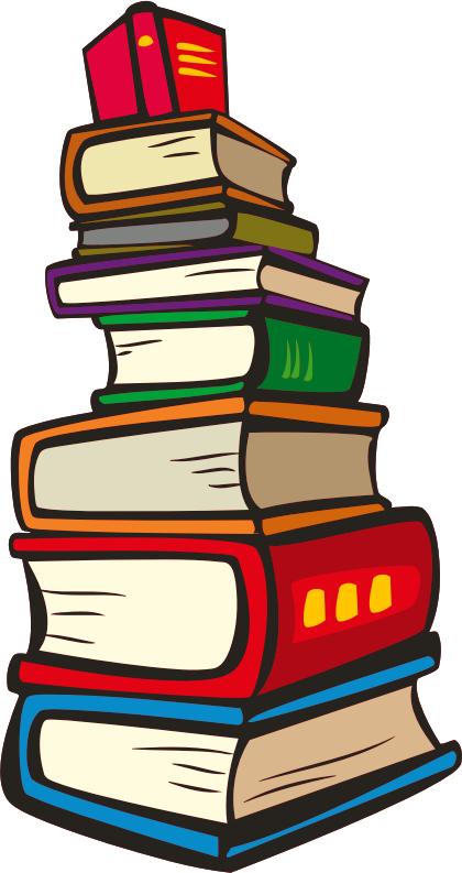 Bookstack (420x793), Png Download