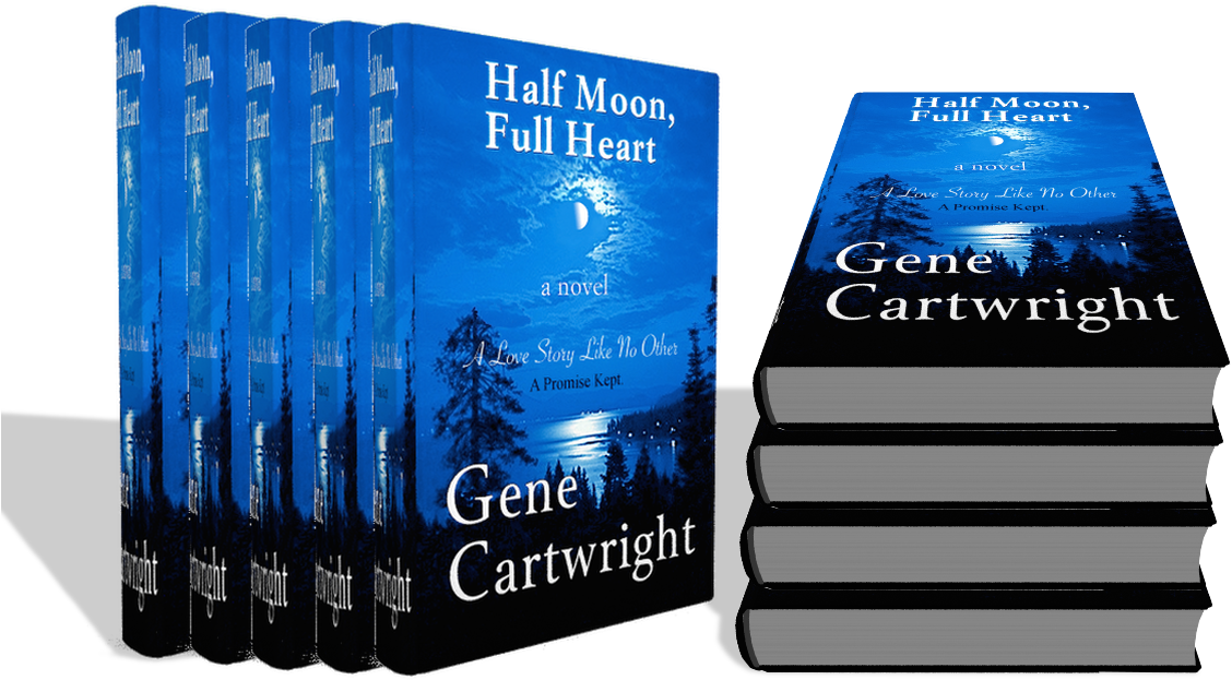 3d Multi-stack - Half Moon, Full Heart [book] (1200x700), Png Download
