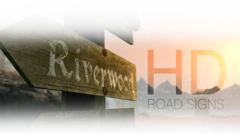 This Is A Small Mod To Replace The Road Signs With - Zeppelin (1000x556), Png Download