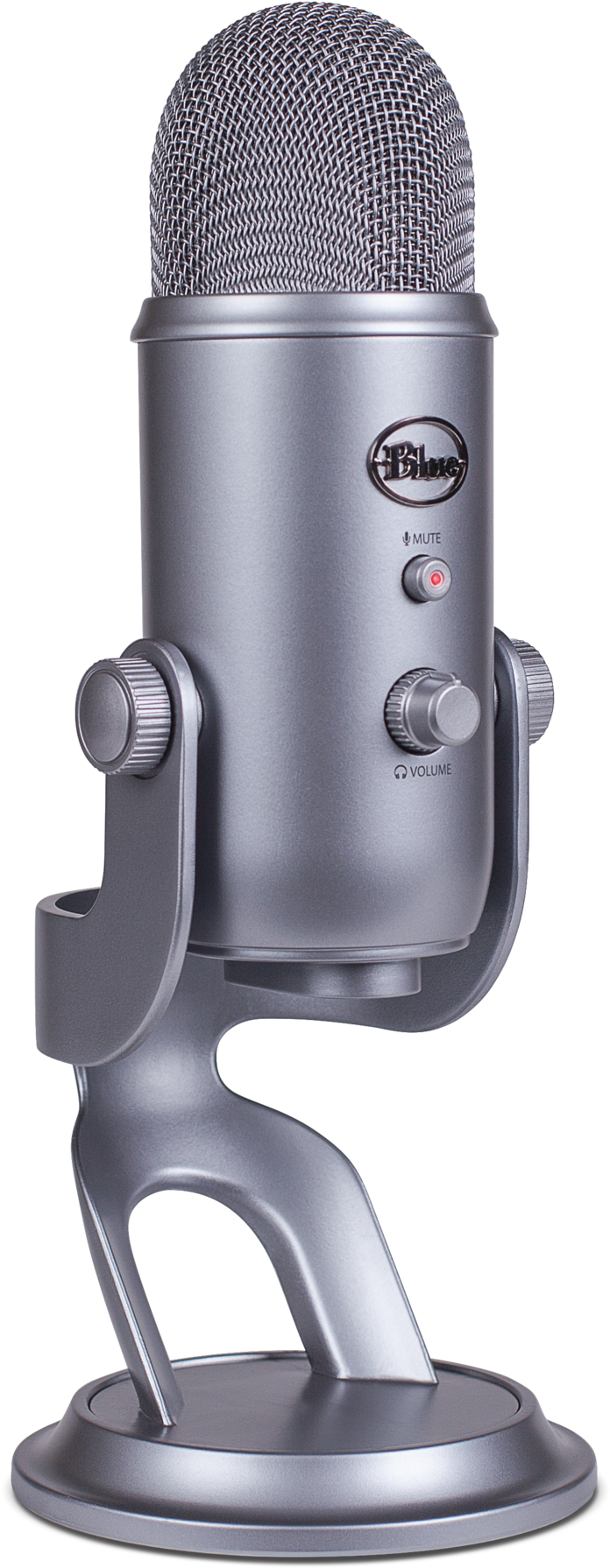 Silver - Blue Yeti Microphone Blue (800x547), Png Download