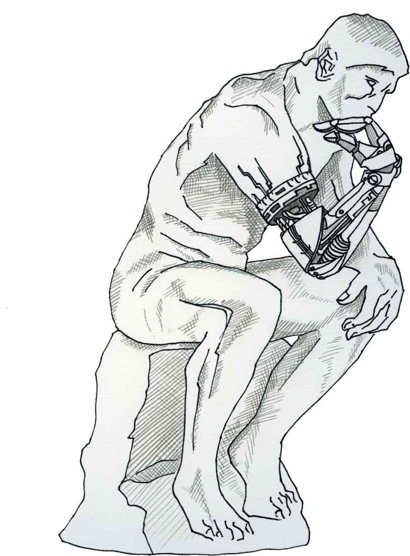 Thinker From An Engineering Standpoint, Bmis Need To - The Thinker (866x1200), Png Download