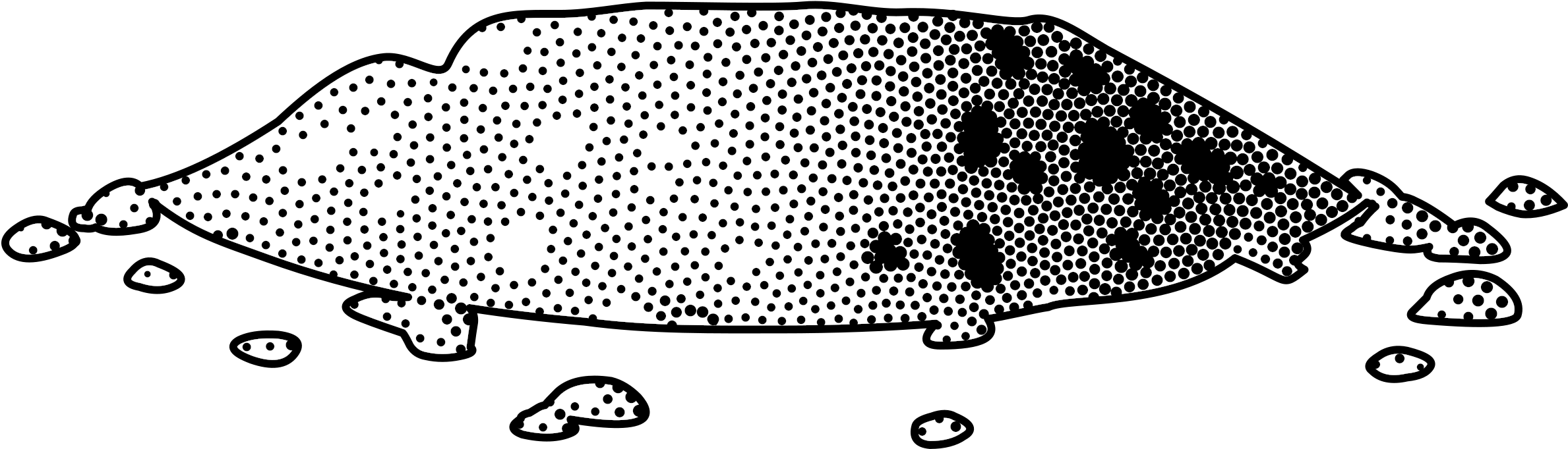 This Free Icons Png Design Of Coarse Powder (2400x953), Png Download