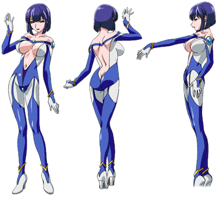Star Jewel Blue Pose - Thumbnail (442x396), Png Download