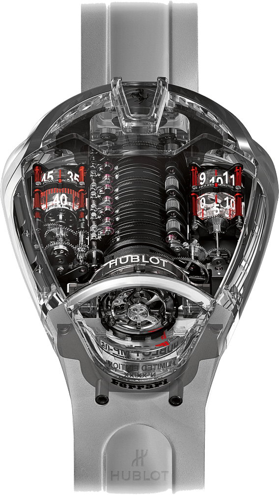 Hublot La Ferrari Алматы (568x1007), Png Download