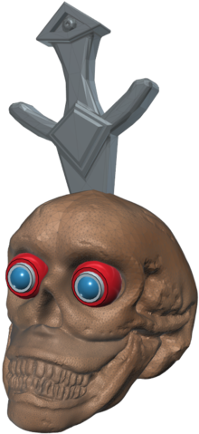 3d Printer Model Halloween Skull, 3dgregor - Dagger (480x480), Png Download