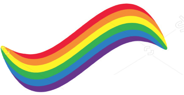 A Periodical That Features Personal Stories Of Lgbt - Graphic Design (609x309), Png Download