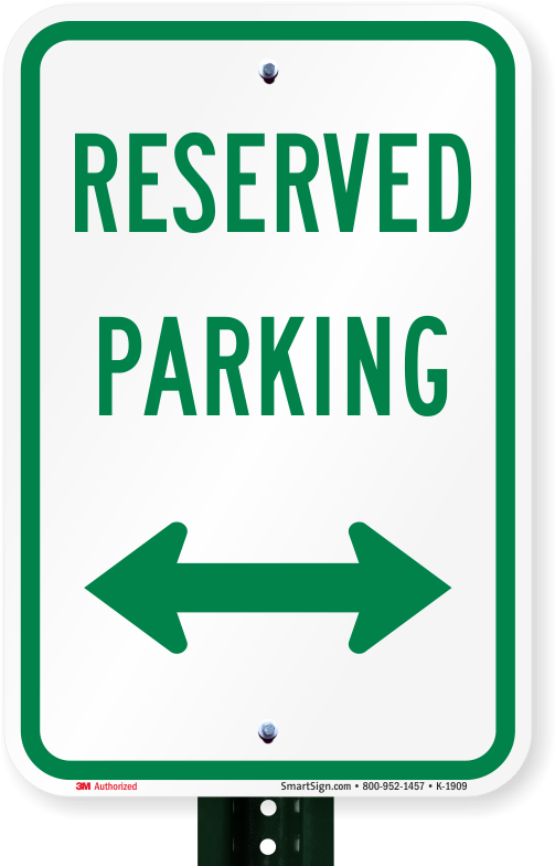Reserved Parking Sign - Van Accessible Parking Sign (800x800), Png Download