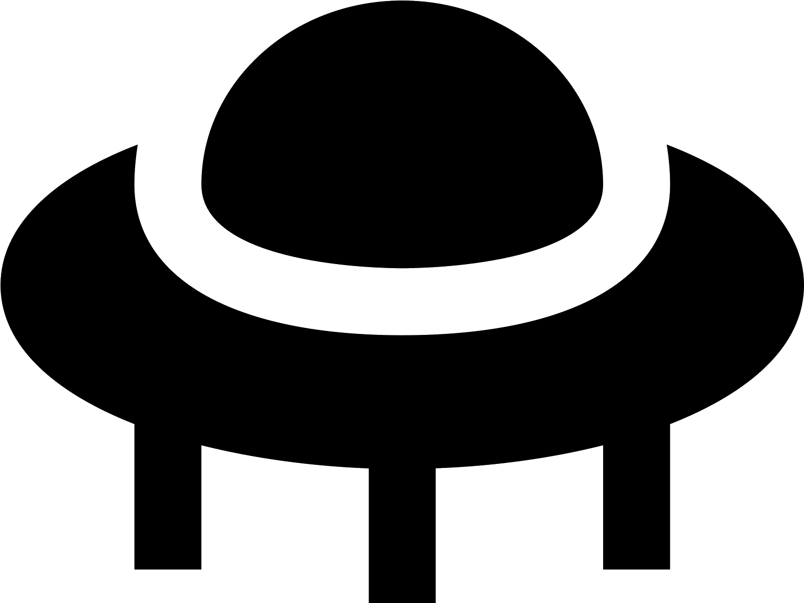 It Is A Ufo, It Is Tilted On Its Side (1600x1600), Png Download