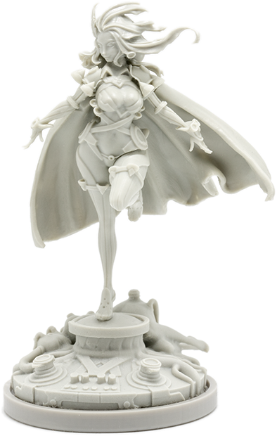 Sci-fi Savior - Sci Fi Savior Kingdom Death (530x700), Png Download