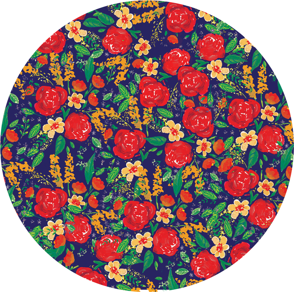 Russian Inspired Pattern Circle - Circle (959x973), Png Download