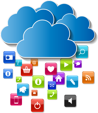 Cloud Solutions - Mobile Cloud Computing Png (475x390), Png Download