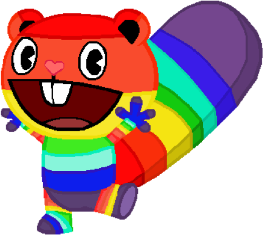 Arcoiris - Rainbow (555x479), Png Download